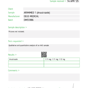 ARIMIMED Test Report
