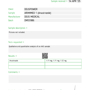 ARIMIMED Test Report