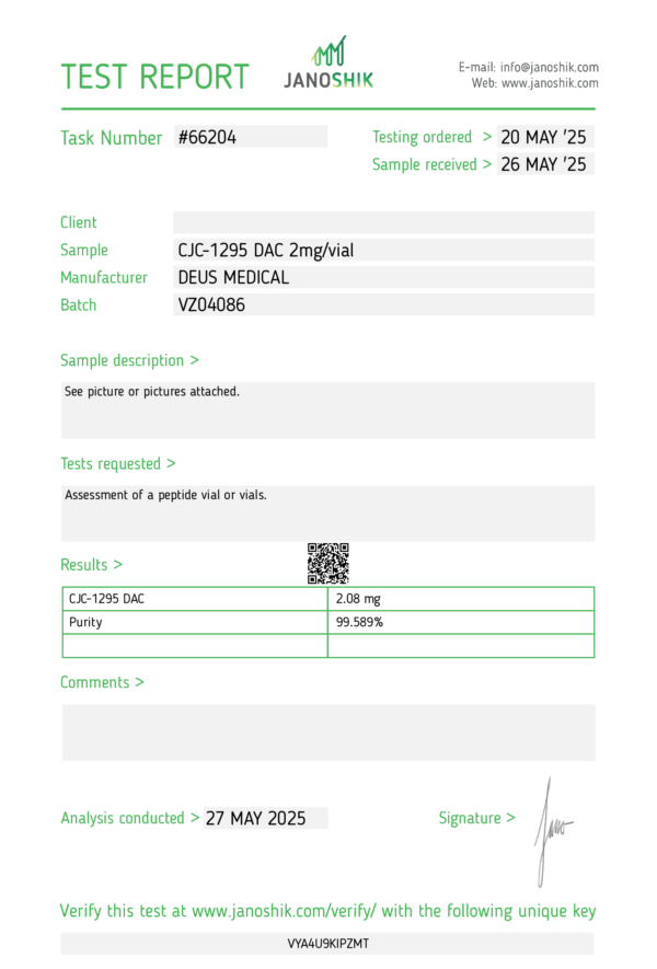 CJC DAC_Test Report #66204