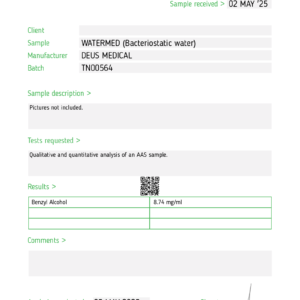 WATERMED_Test Report #63993